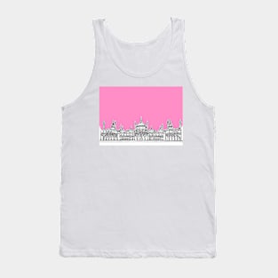 Brighton Royal Pavilion Facade ( pink version ) Tank Top